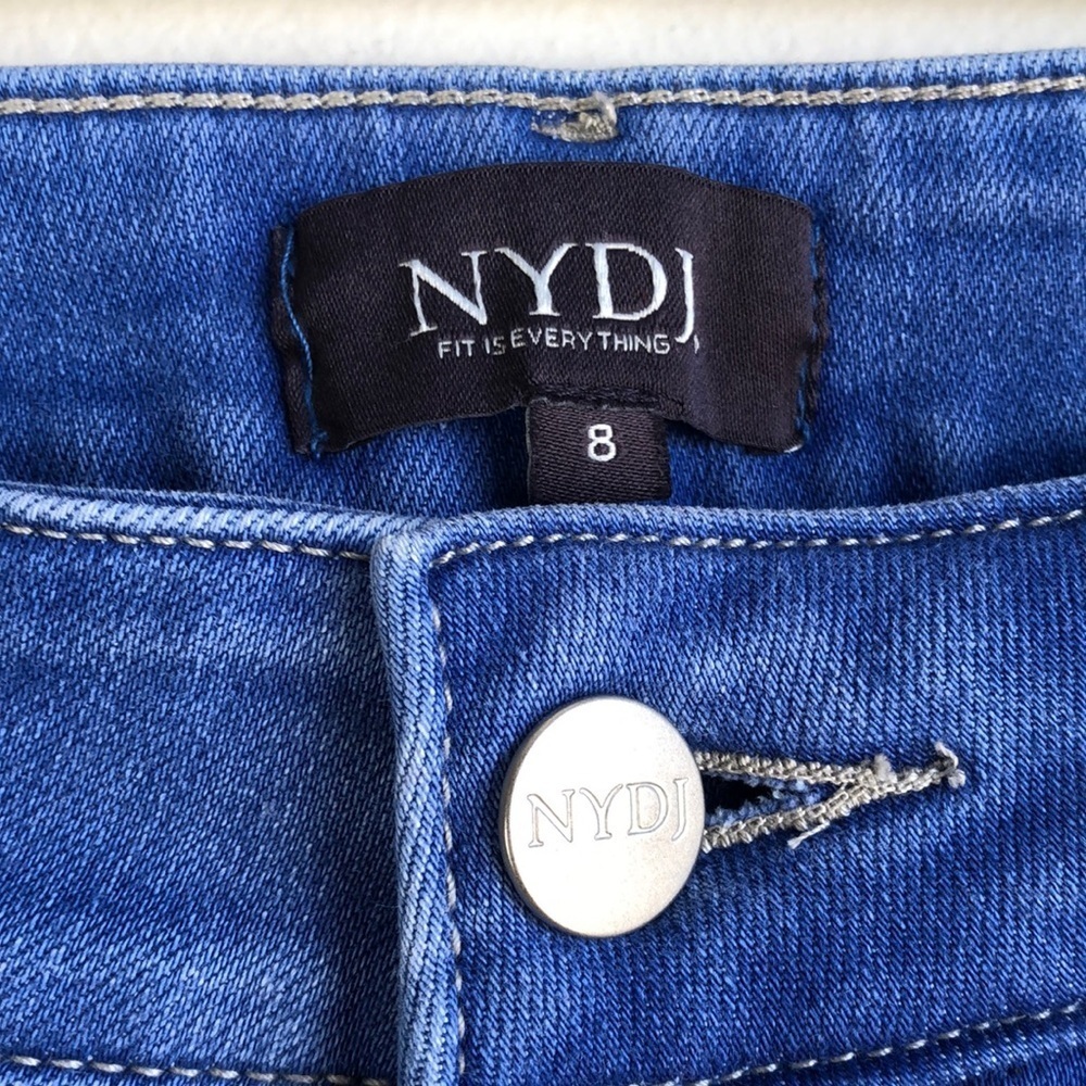NYDJ straight leg Blue Jeans - Picture 7 of 9